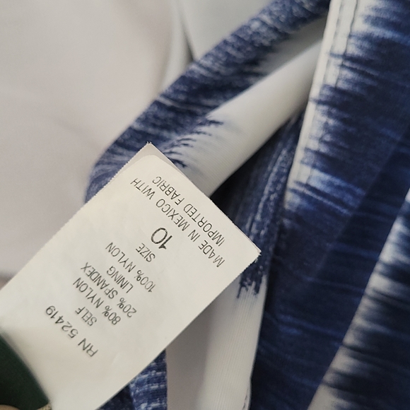 Lauren Ralph Lauren Swim Top sz10 - Picture 6 of 6